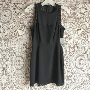 Sam Edelman Little Black Sleeveless Sheath Dress